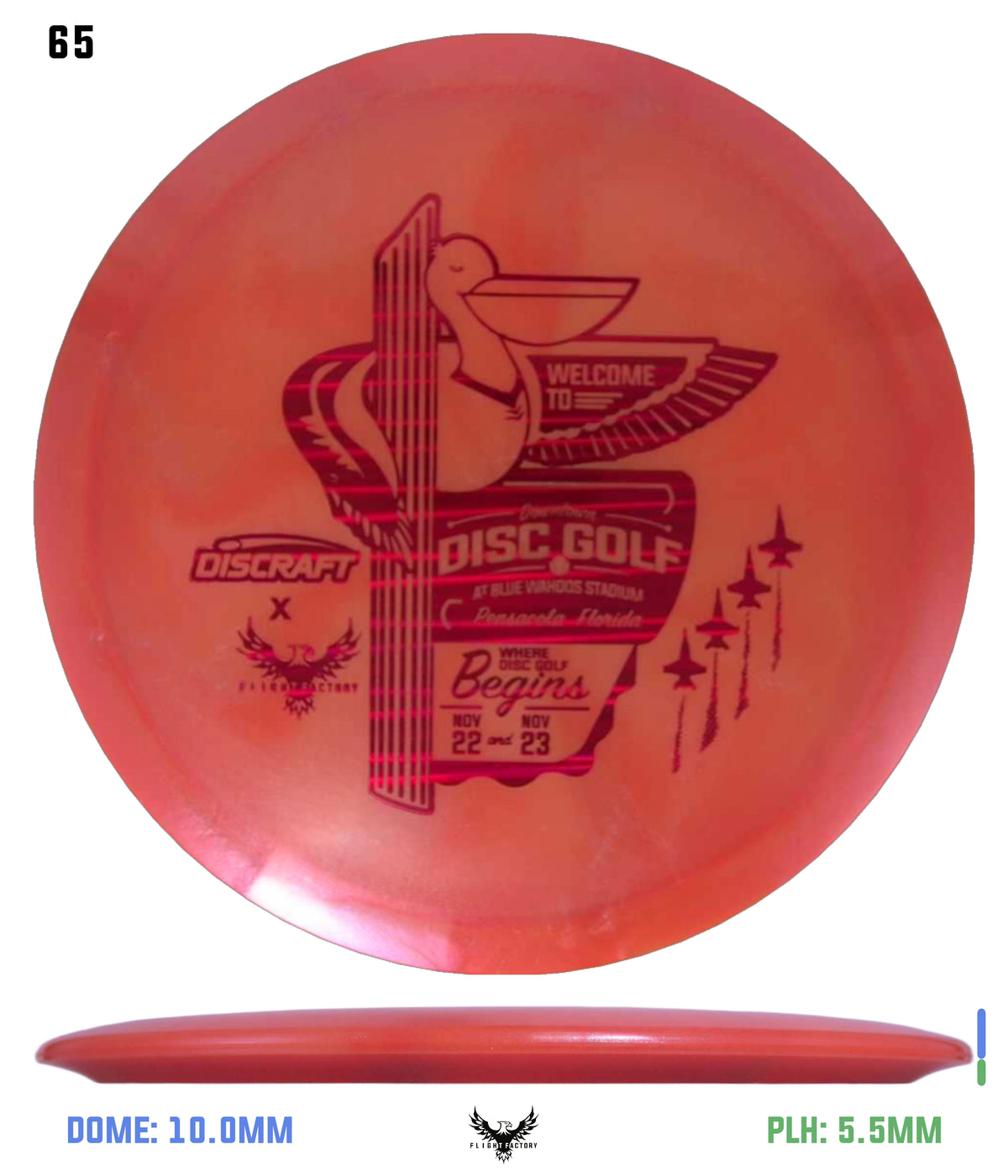 Discraft Anthony Barela ESP 8-Point Swirl Colorshift Cigarra - 2025 Downtown Disc Golf Experience