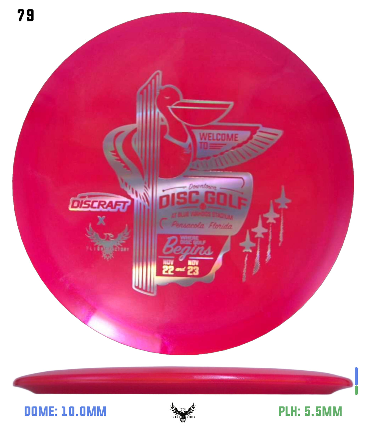 Discraft Anthony Barela ESP 8-Point Swirl Colorshift Cigarra - 2025 Downtown Disc Golf Experience