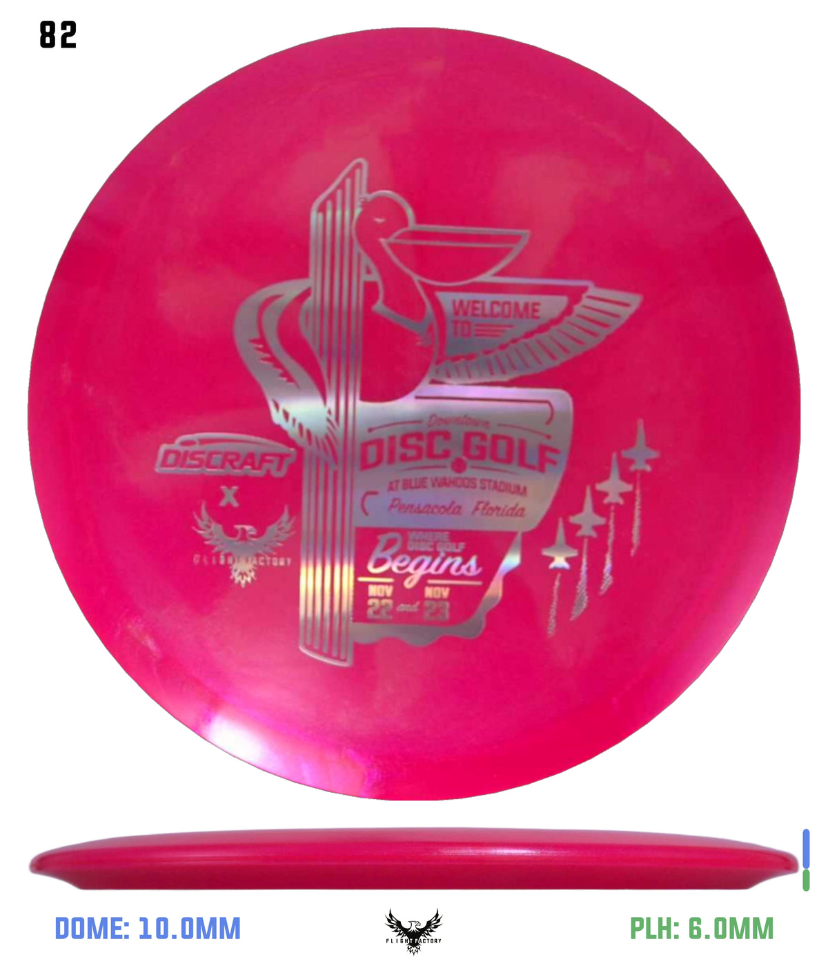 Discraft Anthony Barela ESP 8-Point Swirl Colorshift Cigarra - 2025 Downtown Disc Golf Experience