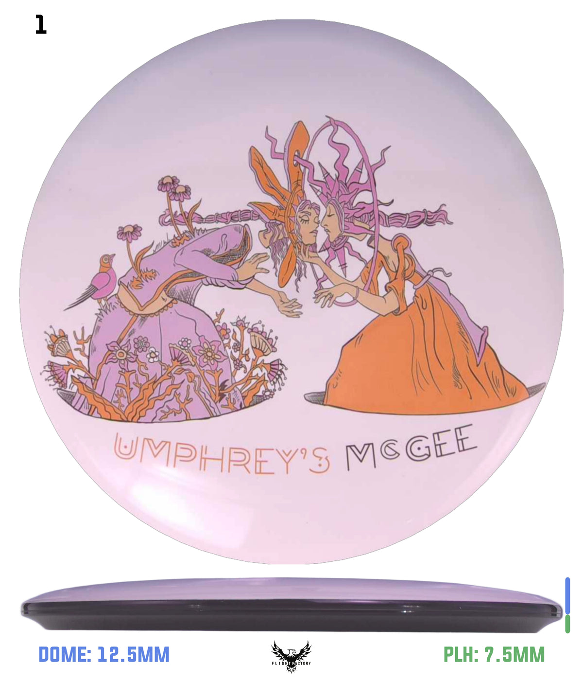 Discraft ESP Supercolor Buzzz - Jukebox Series Umphrey's McGee Sun Kissed