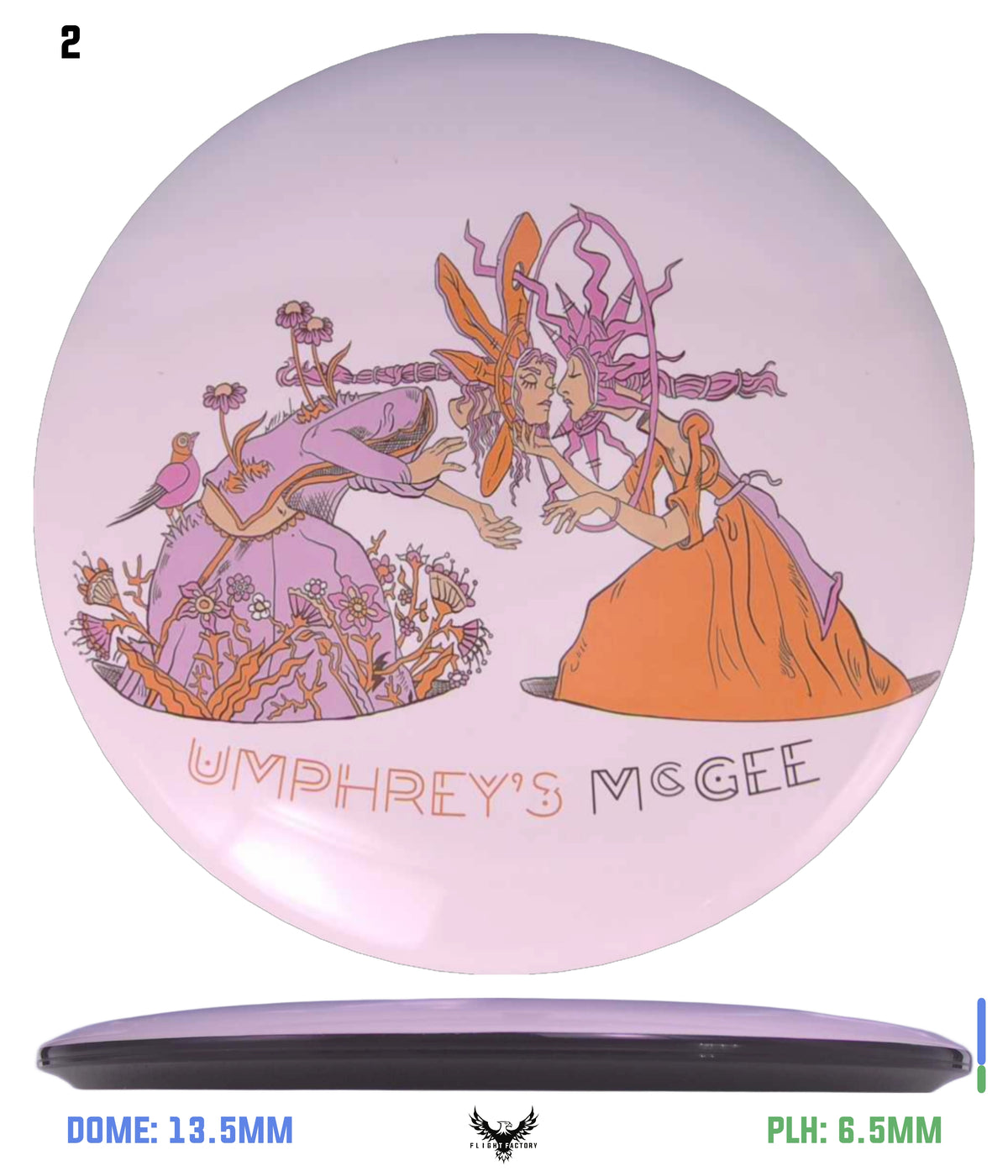 Discraft ESP Supercolor Buzzz - Jukebox Series Umphrey's McGee Sun Kissed