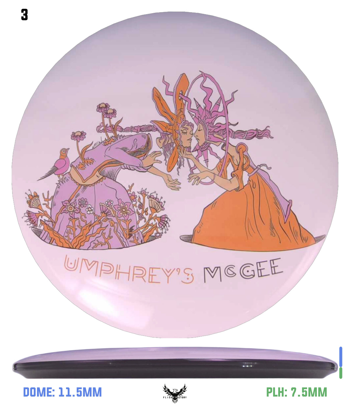 Discraft ESP Supercolor Buzzz - Jukebox Series Umphrey's McGee Sun Kissed