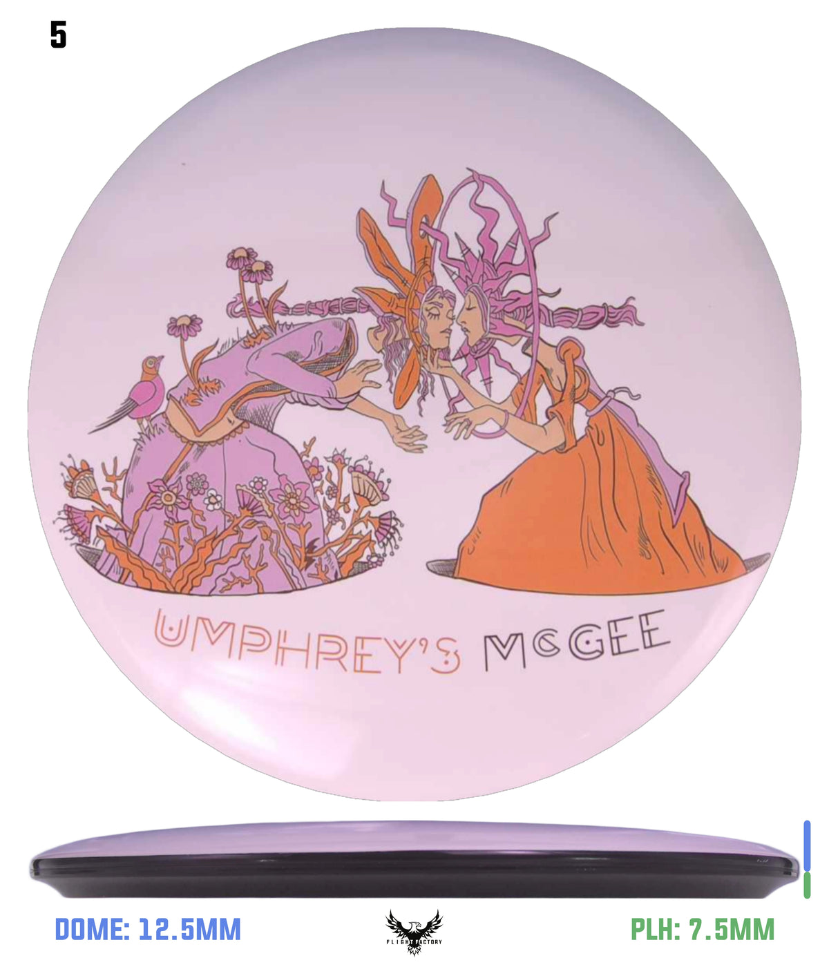 Discraft ESP Supercolor Buzzz - Jukebox Series Umphrey's McGee Sun Kissed
