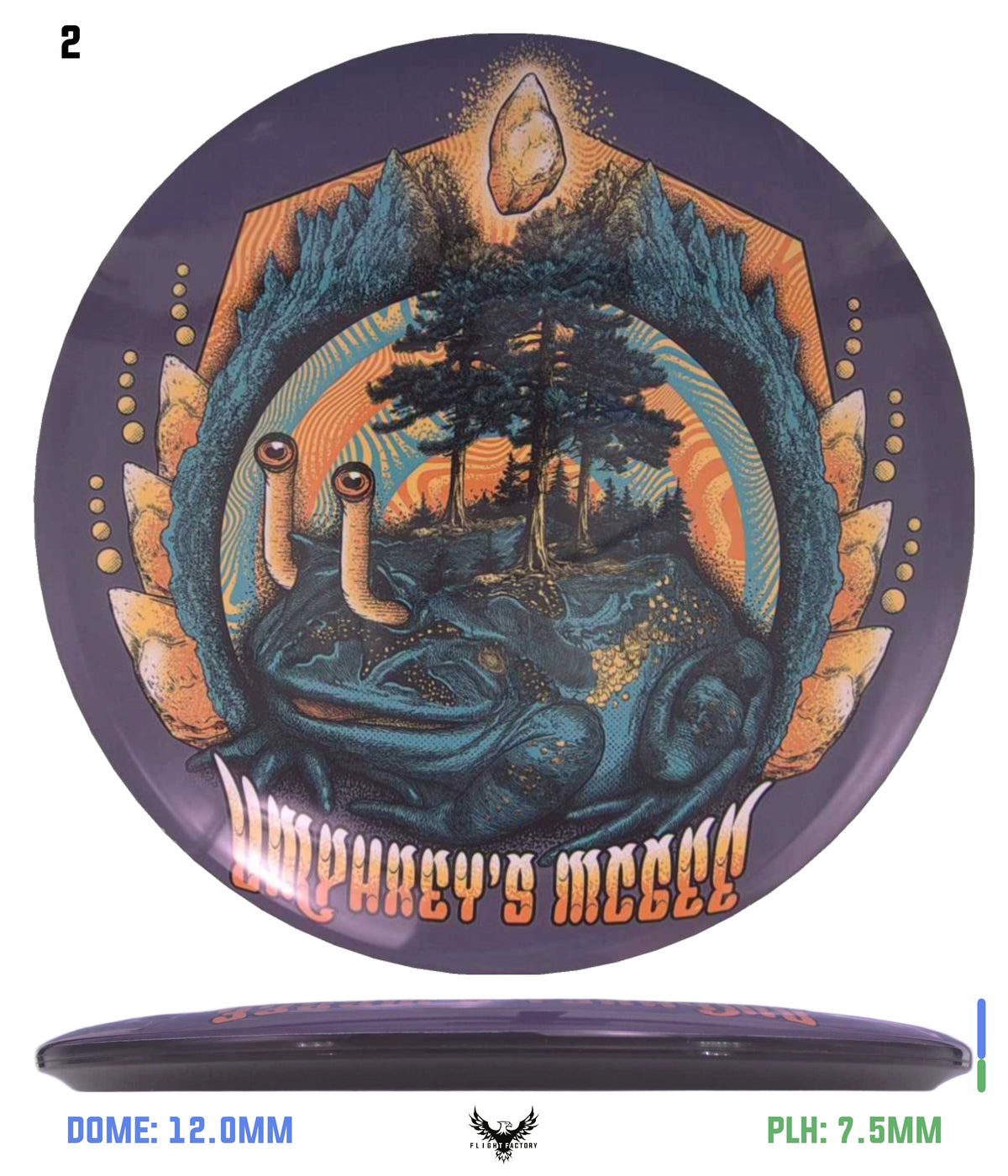 Discraft ESP Supercolor Buzzz - Jukebox Series Umphrey's McGee Utopian Toad