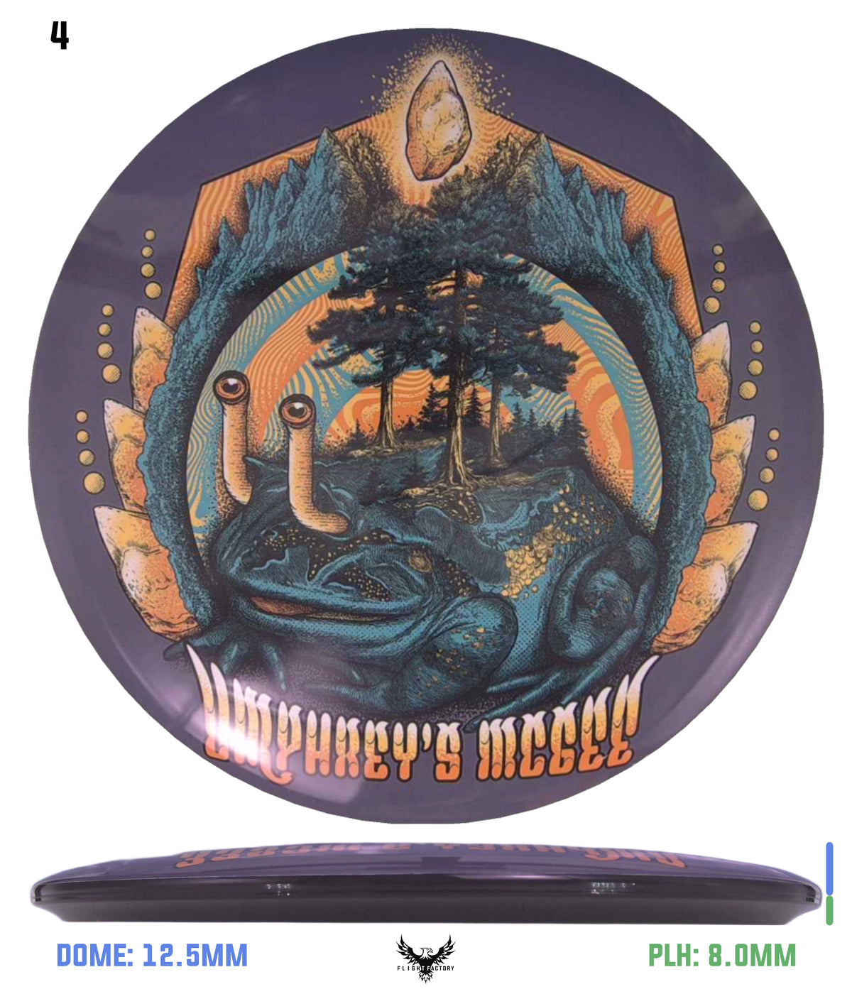 Discraft ESP Supercolor Buzzz - Jukebox Series Umphrey's McGee Utopian Toad
