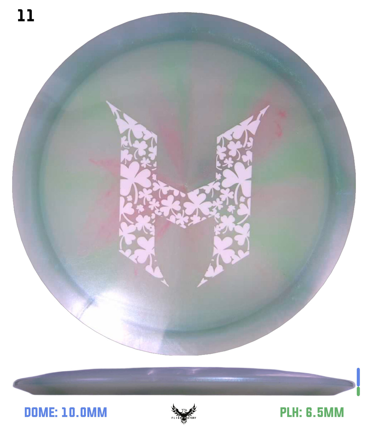 Discraft Colorshift Z Undertaker - Holyn Handley Shamrock