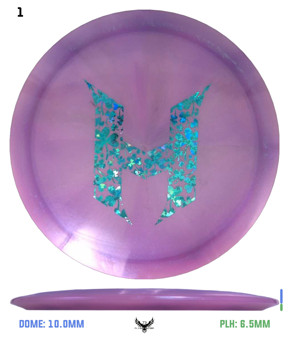 Discraft Colorshift Z Undertaker - Holyn Handley Shamrock