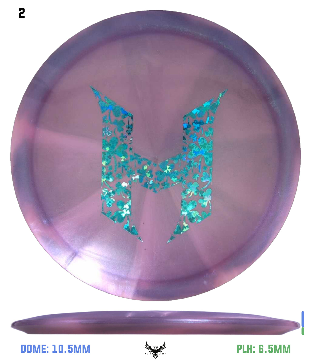 Discraft Colorshift Z Undertaker - Holyn Handley Shamrock