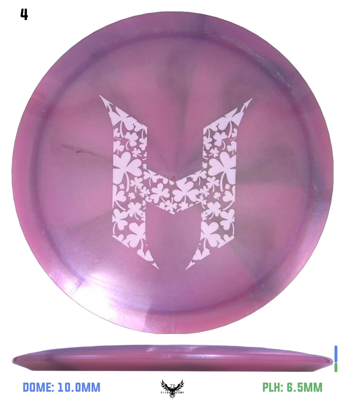 Discraft Colorshift Z Undertaker - Holyn Handley Shamrock