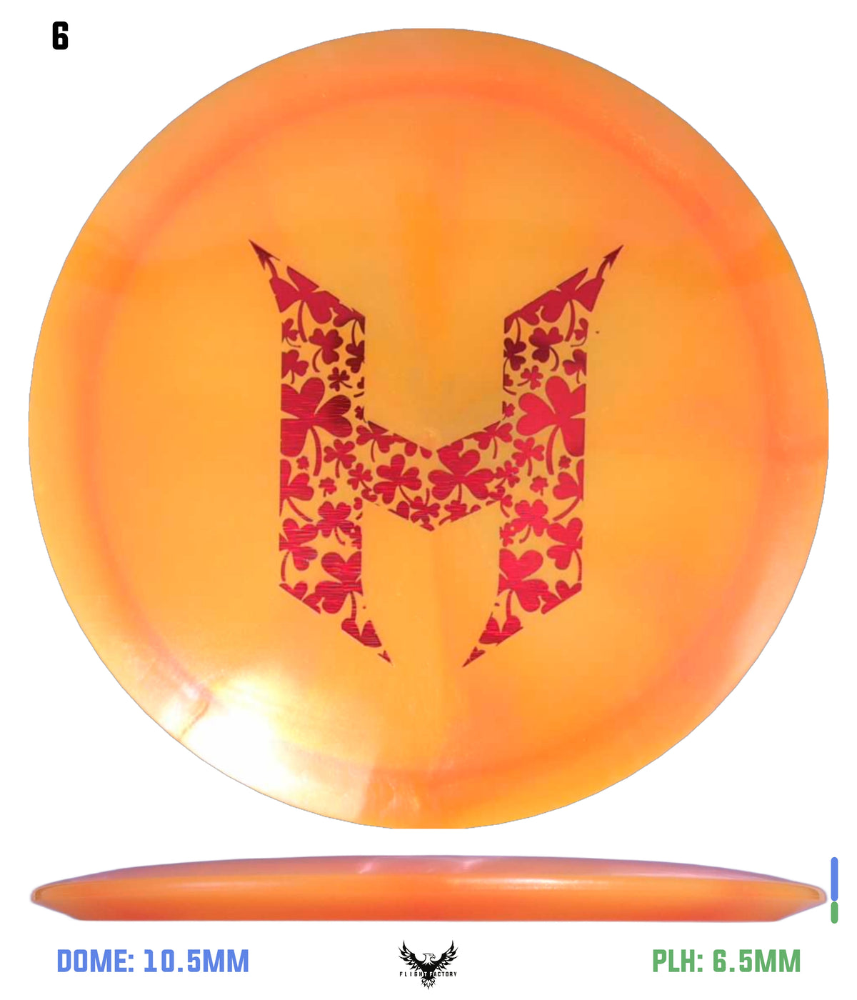 Discraft Colorshift Z Undertaker - Holyn Handley Shamrock