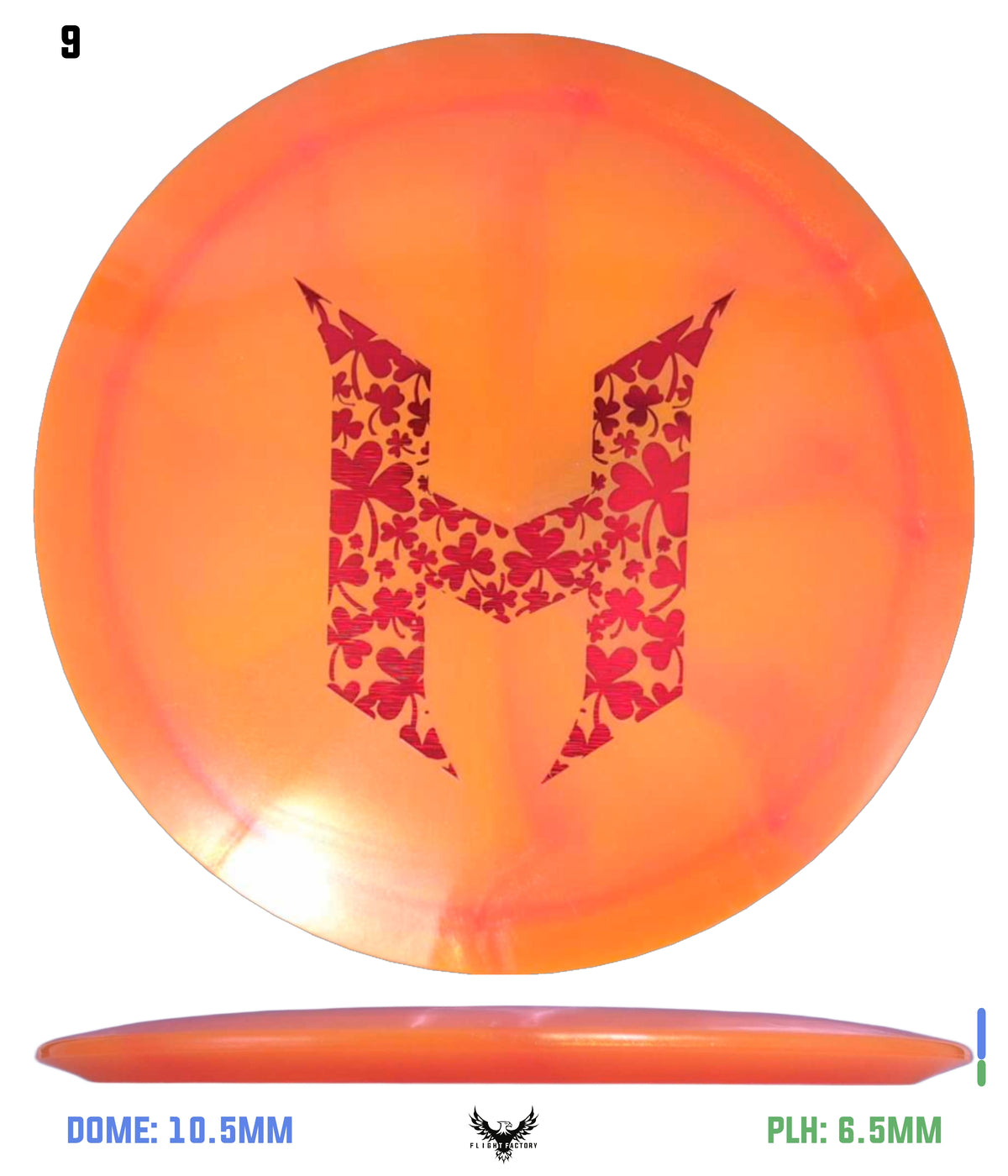 Discraft Colorshift Z Undertaker - Holyn Handley Shamrock