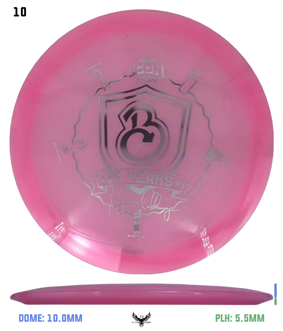 Discraft Z Swirl Undertaker - Ben Callaway 15 Years
