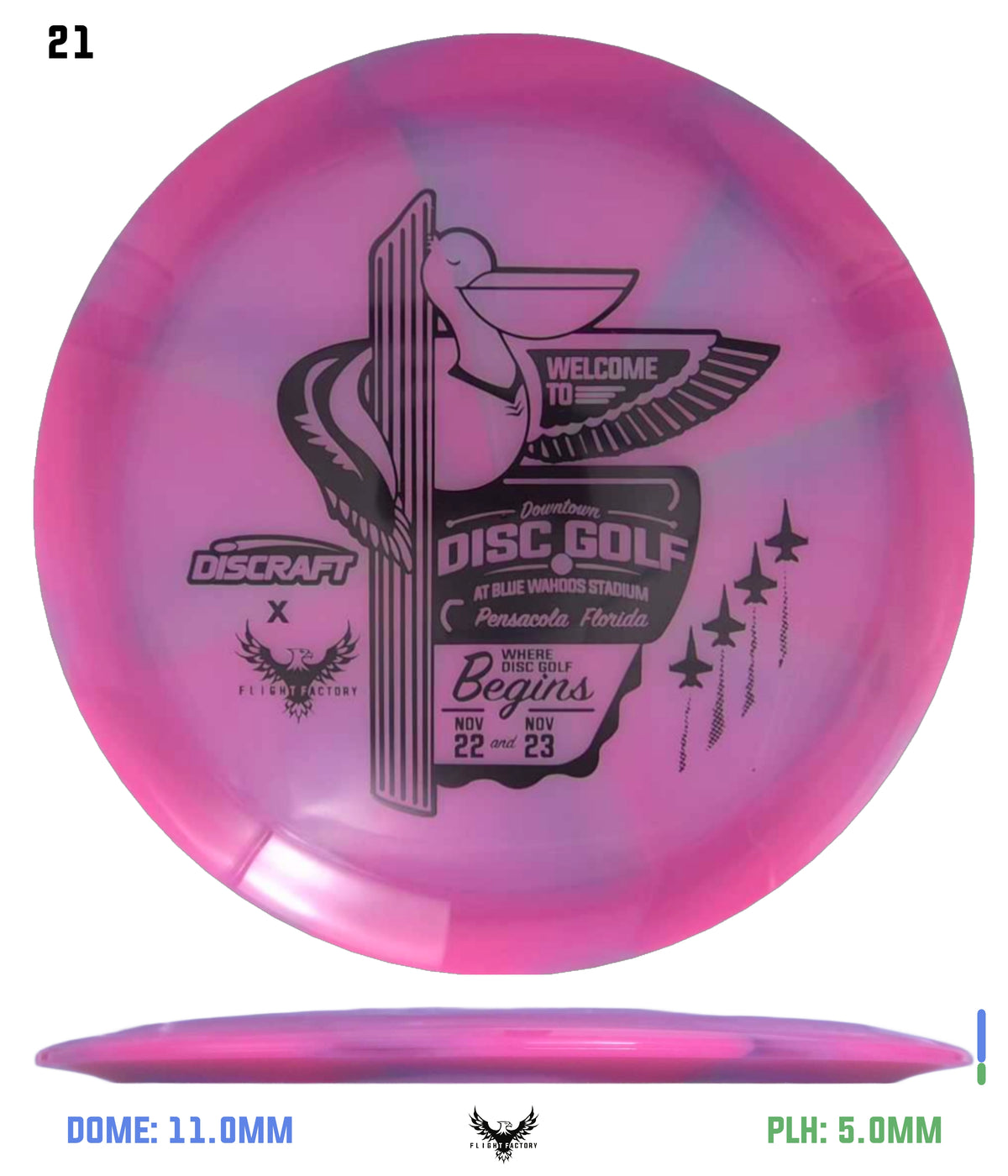 Discraft Z Swirl Venom - Downtown Disc Golf Experience