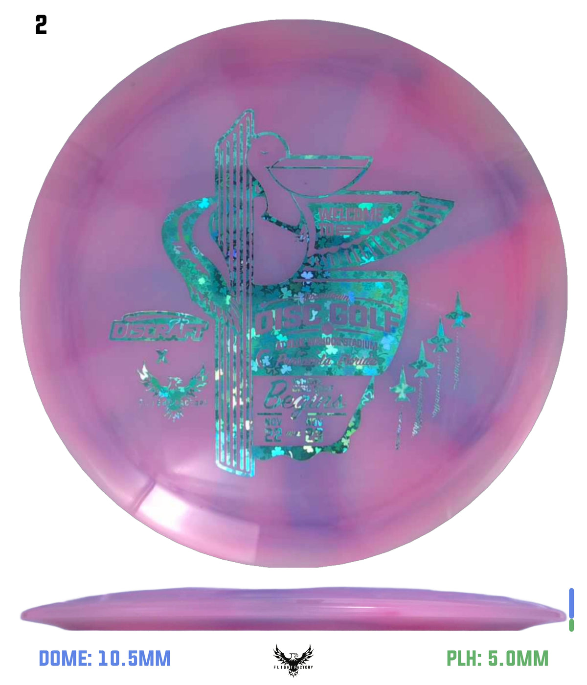 Discraft Z Swirl Venom - Downtown Disc Golf Experience