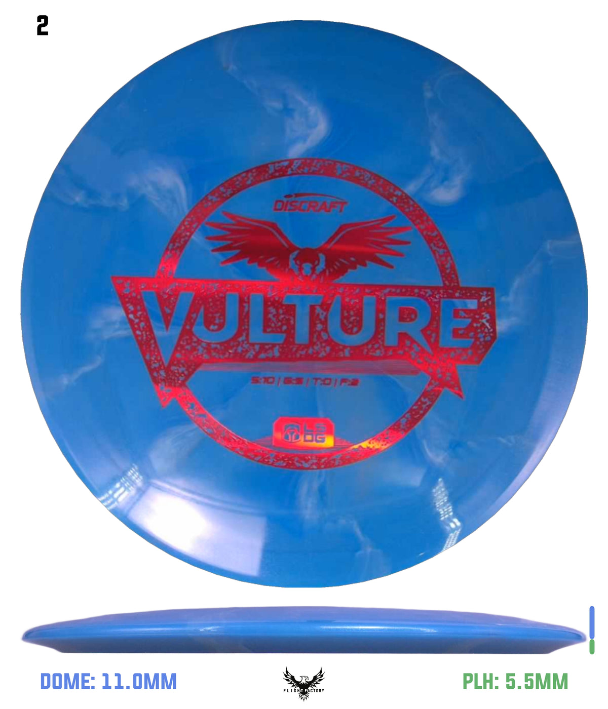Discraft ESP Colorshift Swirl Vulture - Ledgestone 2026 Season 3
