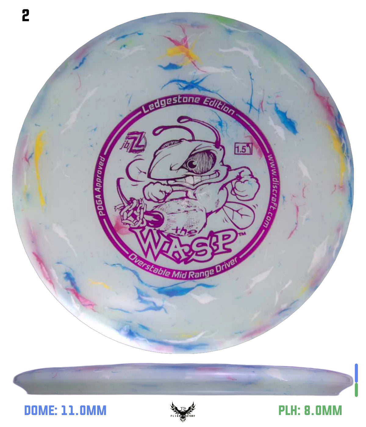 Discraft Jawbreaker Z Wasp - Ledgestone 2025 Finale