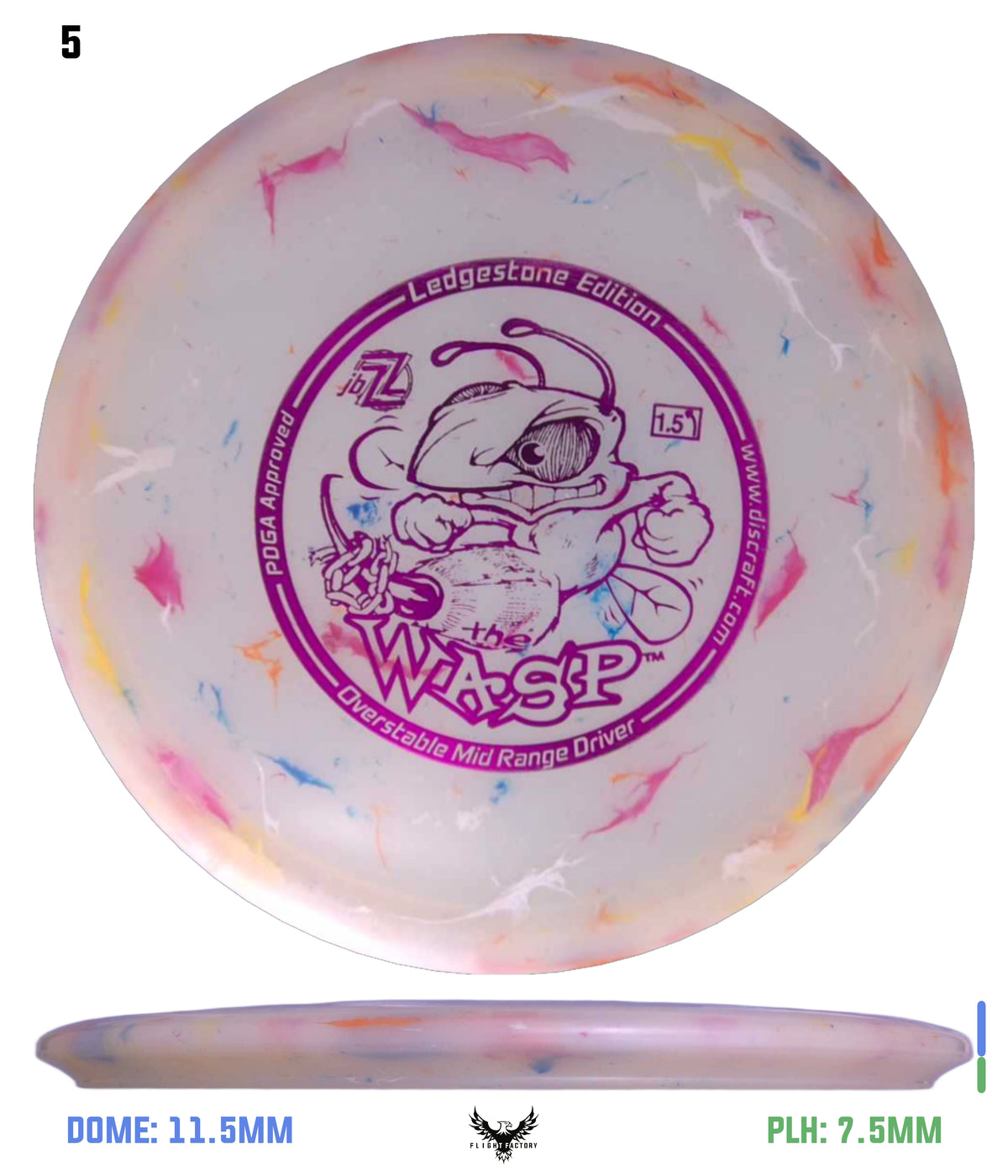 Discraft Jawbreaker Z Wasp - Ledgestone 2025 Finale