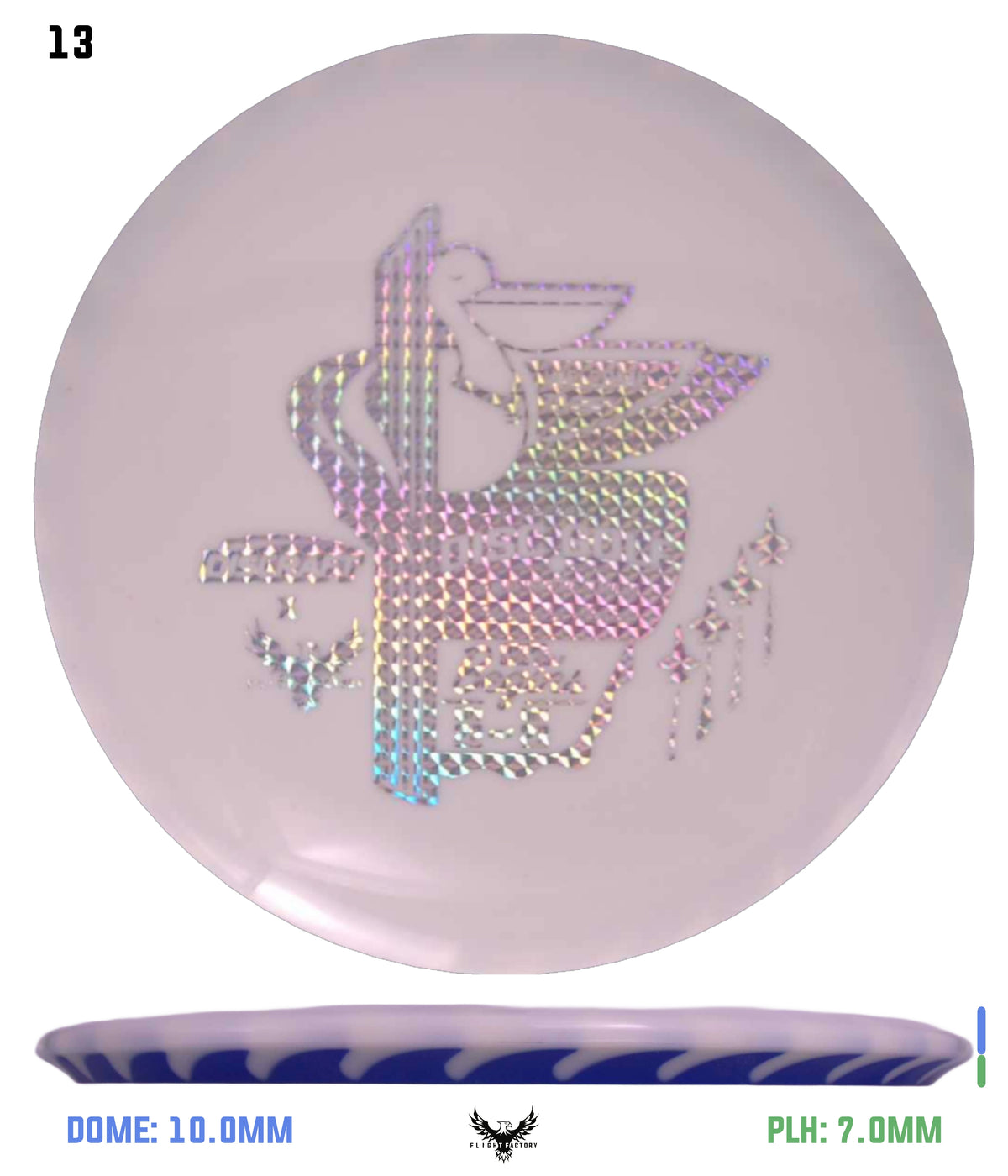 Discraft White ESP FuZed Buzzz - 2025 Downtown Disc Golf Experience