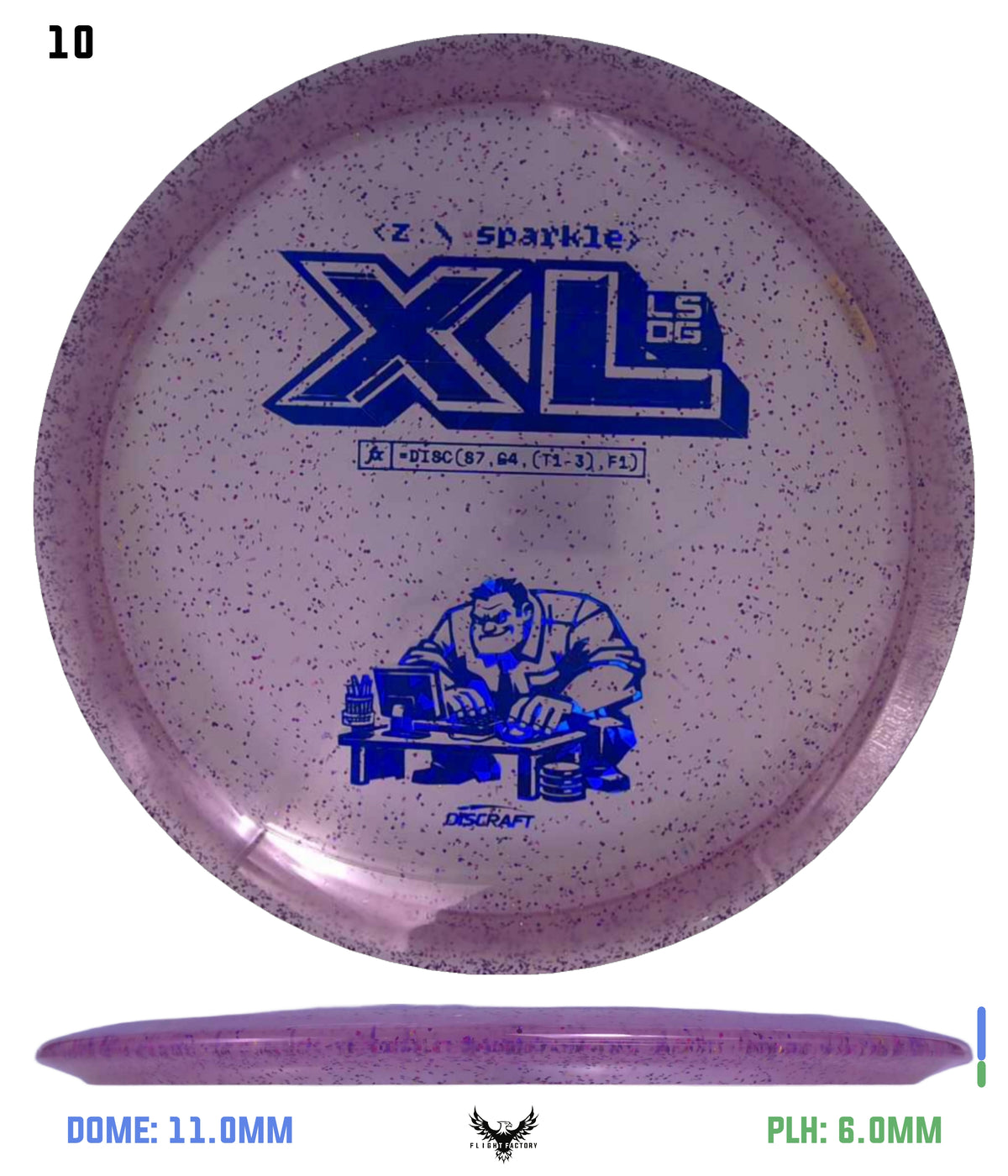 Discraft Z Sparkle XL- Ledgestone 2026 Season 1 - Flight Factory Discs
