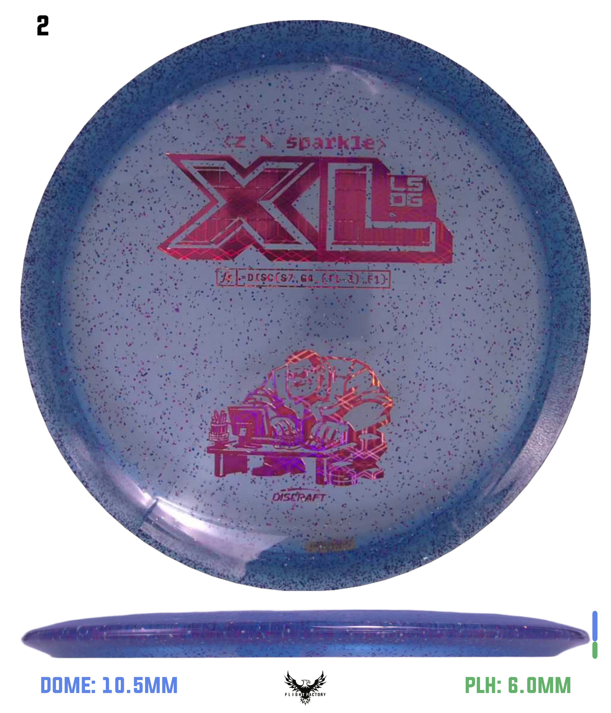Discraft Z Sparkle XL- Ledgestone 2026 Season 1