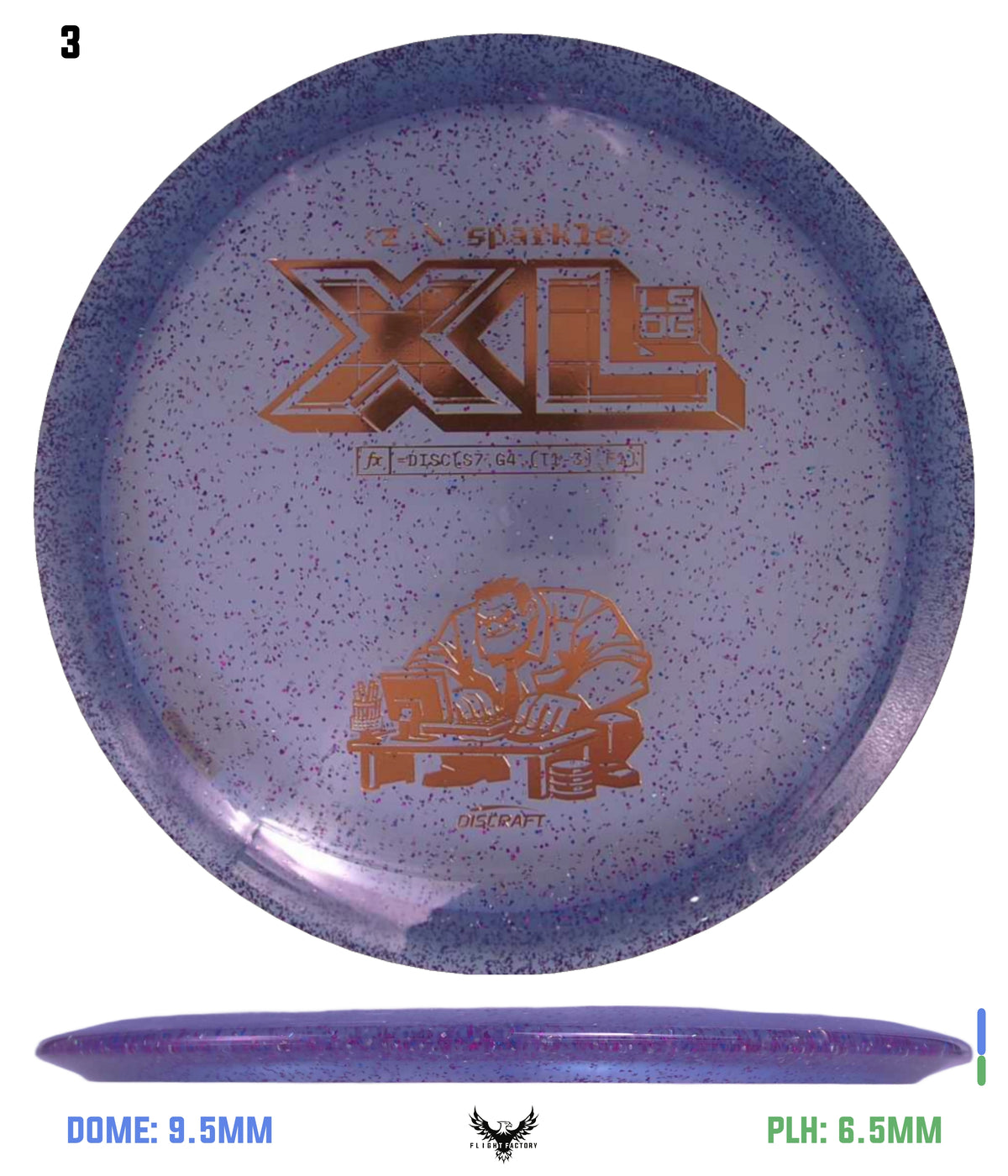 Discraft Z Sparkle XL- Ledgestone 2026 Season 1