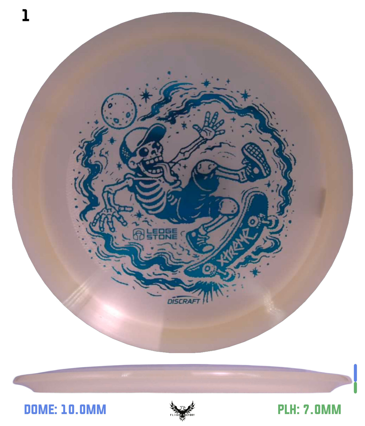 Discraft Z Glo Lite Xtreme - Ledgestone 2026 Wave 3