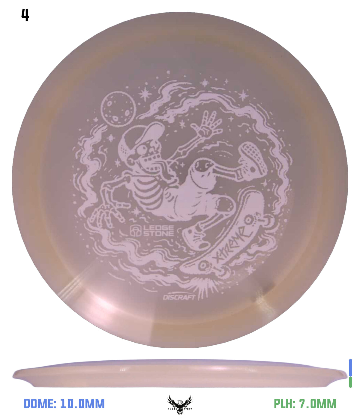 Discraft Z Glo Lite Xtreme - Ledgestone 2026 Wave 3