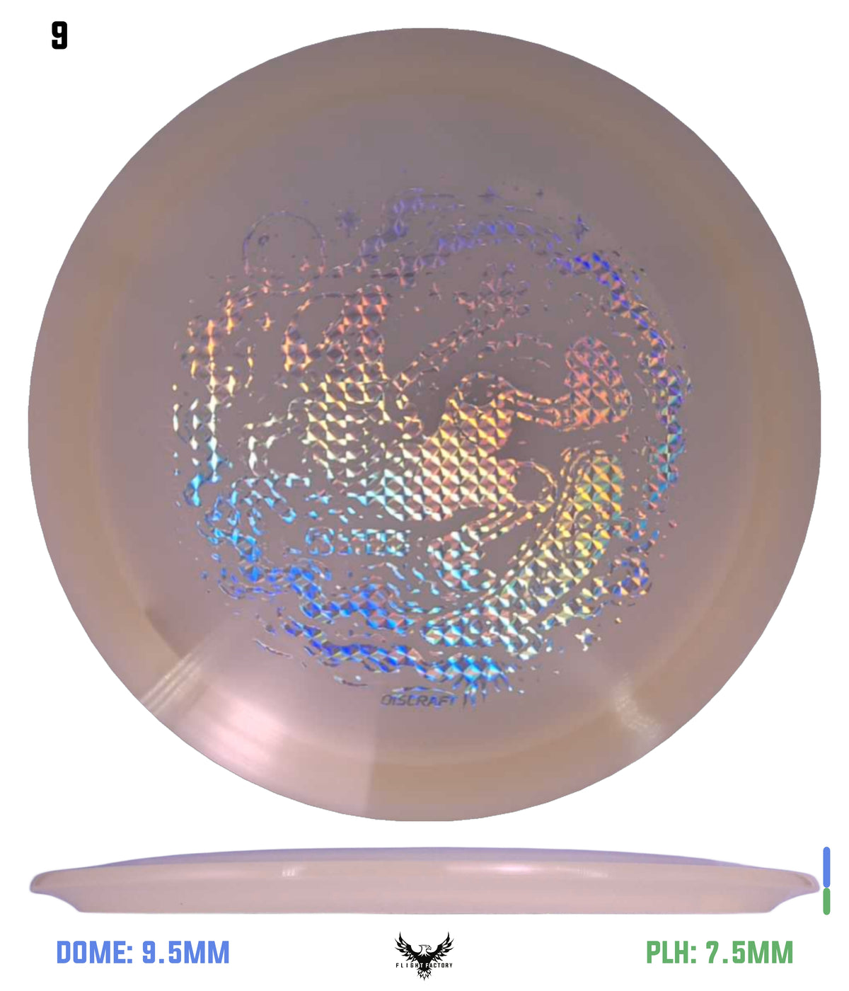 Discraft Z Glo Lite Xtreme - Ledgestone 2026 Wave 3