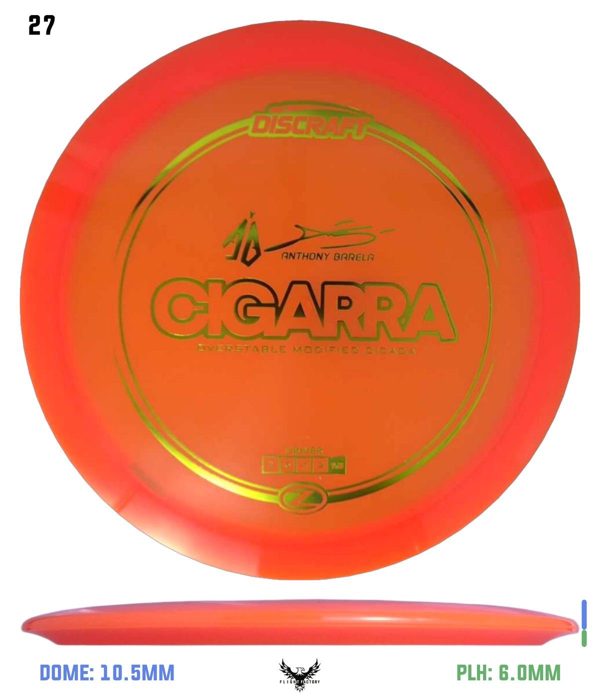 Discraft Anthony Barela Z Cigarra