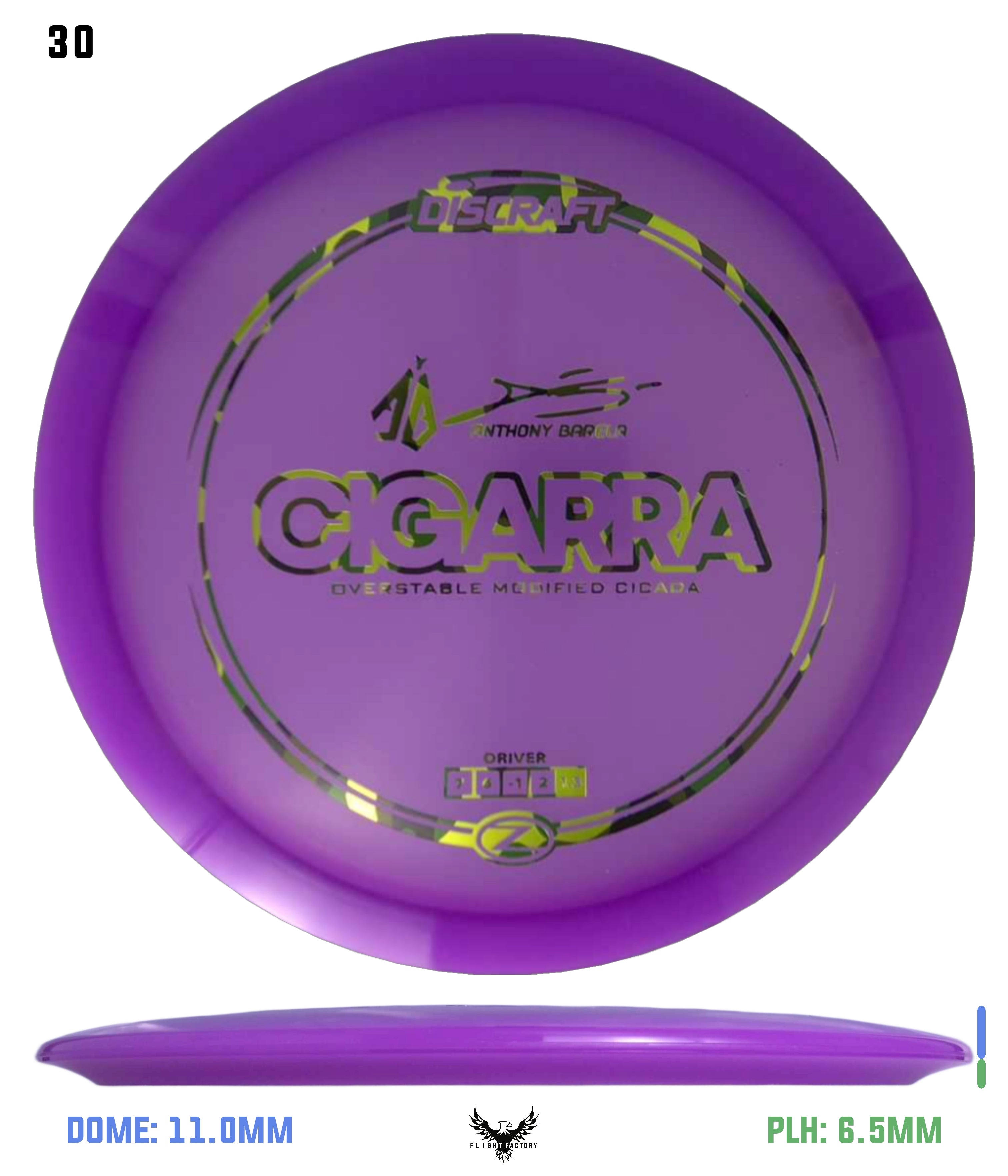 Discraft Anthony Barela Z Cigarra - Flight Factory Discs