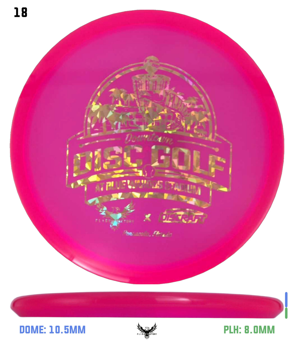 Discraft Z Line Zone - 2025 Downtown Disc Golf Experience