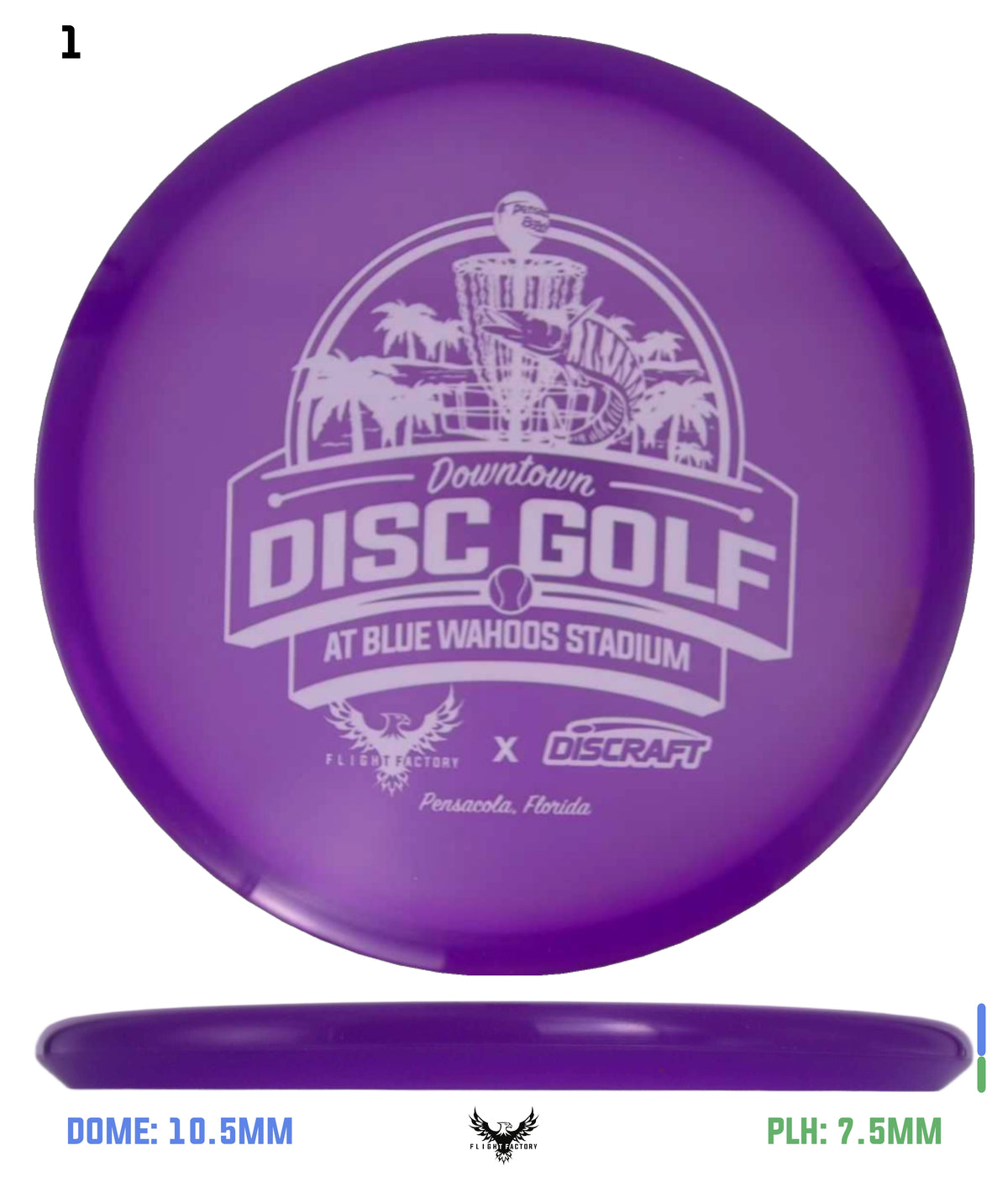 Discraft Z Line Zone - 2025 Downtown Disc Golf Experience