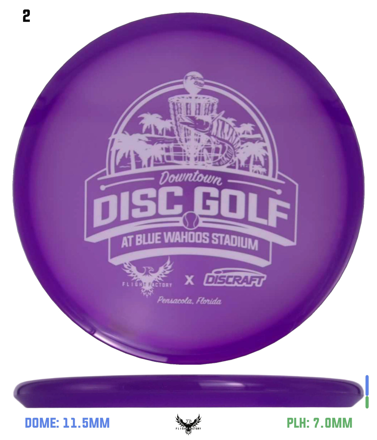 Discraft Z Line Zone - 2025 Downtown Disc Golf Experience