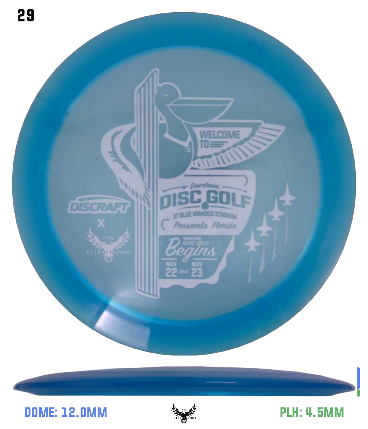 Discraft Paige Pierce Z Lite Drive - 2025 Downtown Disc Golf Experience