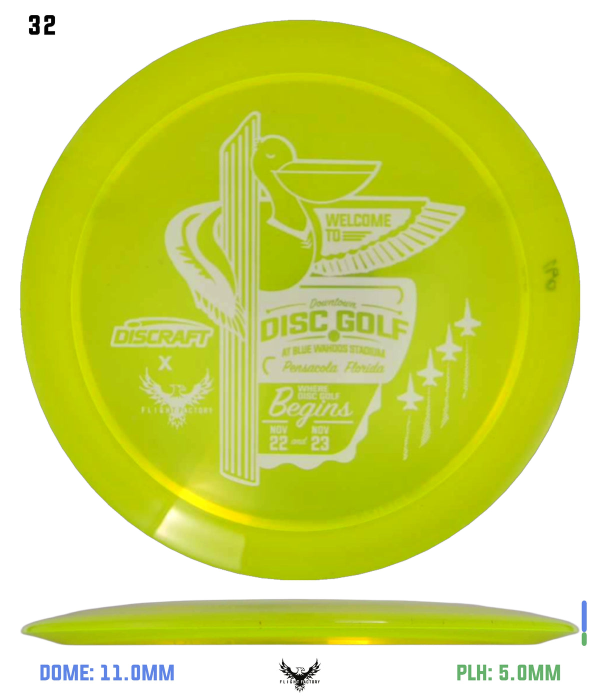 Discraft Paige Pierce Z Lite Drive - 2025 Downtown Disc Golf Experience