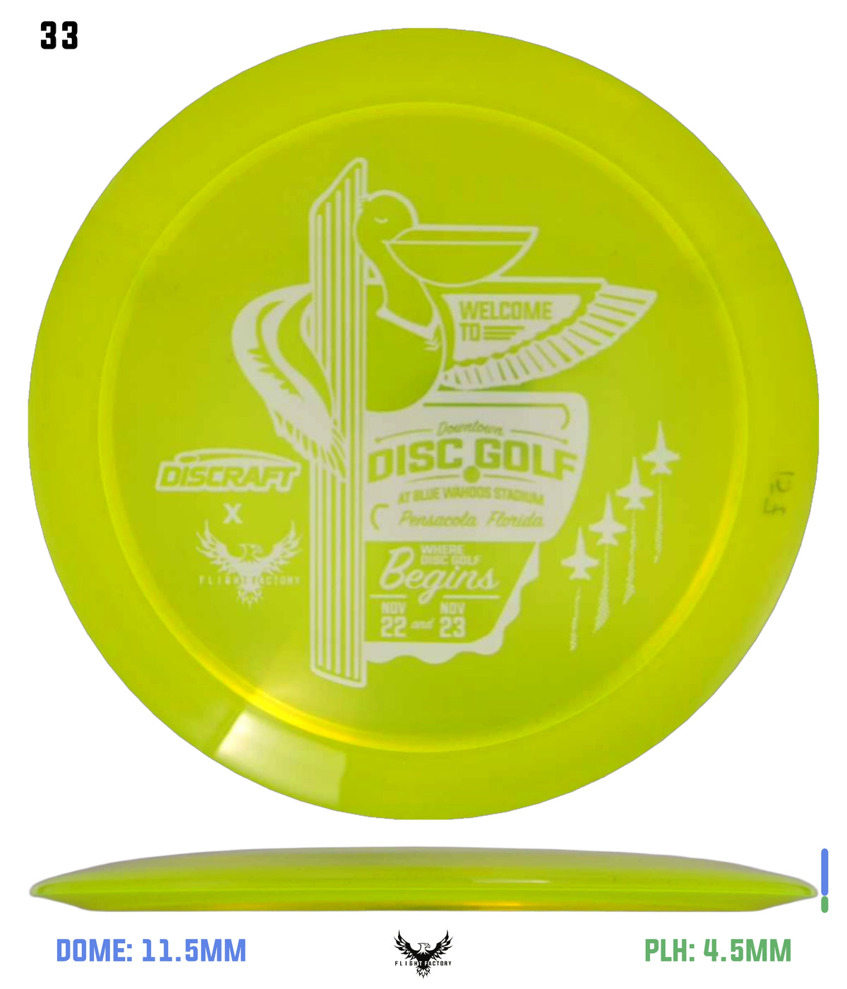 Discraft Paige Pierce Z Lite Drive - 2025 Downtown Disc Golf Experience