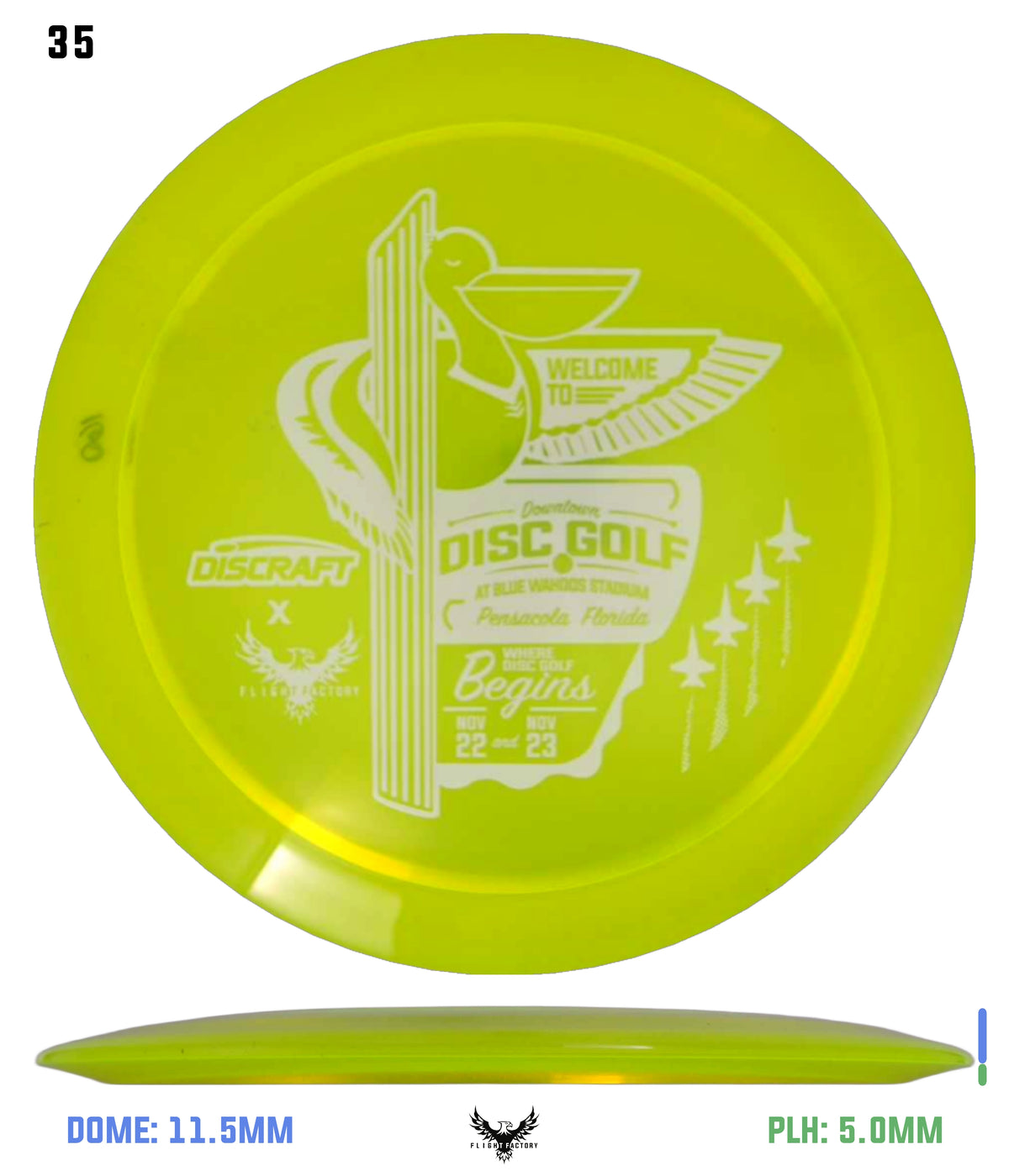Discraft Paige Pierce Z Lite Drive - 2025 Downtown Disc Golf Experience