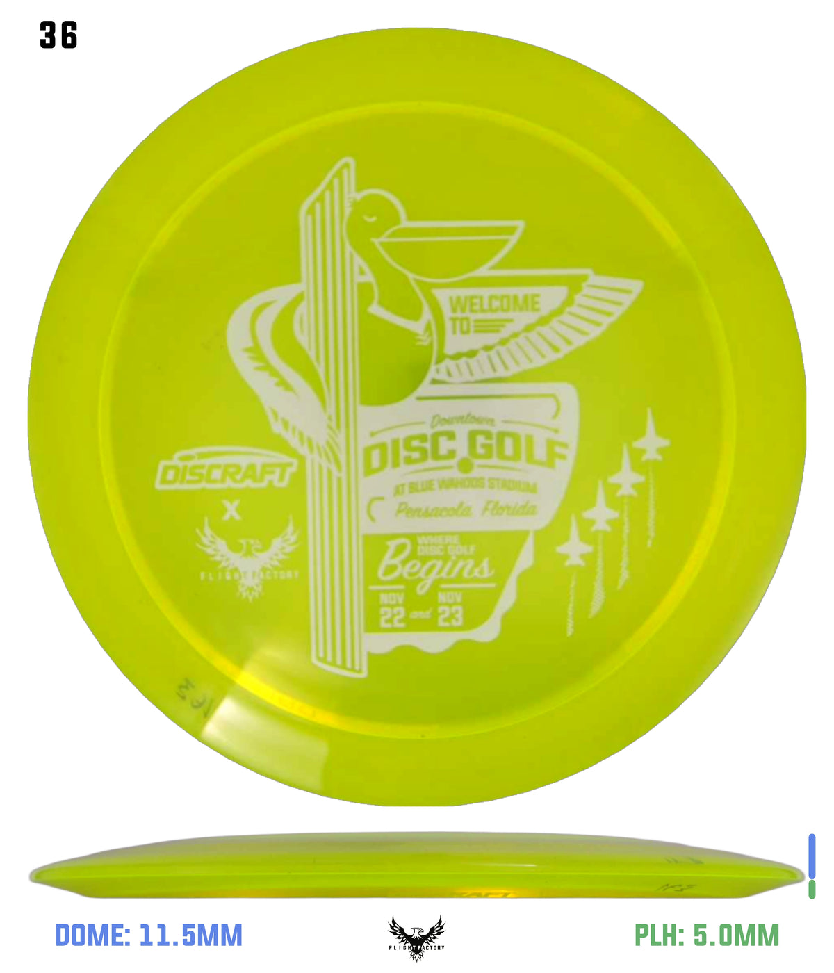 Discraft Paige Pierce Z Lite Drive - 2025 Downtown Disc Golf Experience