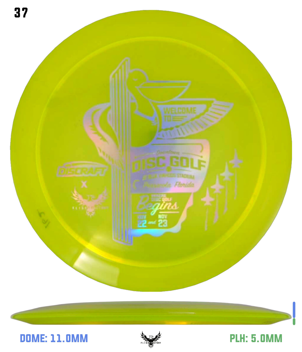 Discraft Paige Pierce Z Lite Drive - 2025 Downtown Disc Golf Experience