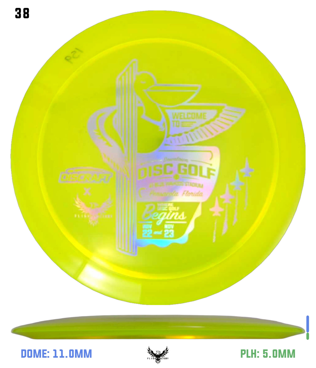 Discraft Paige Pierce Z Lite Drive - 2025 Downtown Disc Golf Experience