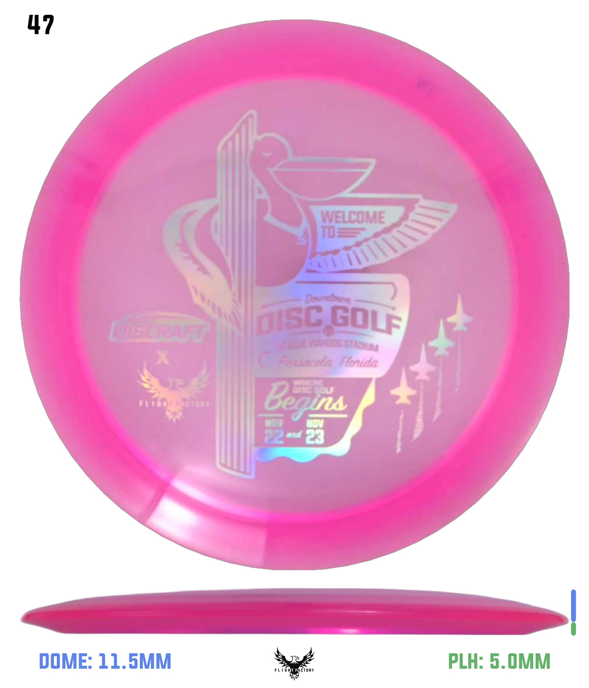 Discraft Paige Pierce Z Lite Drive - 2025 Downtown Disc Golf Experience