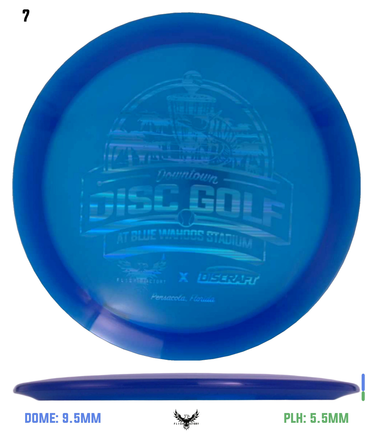 Discraft Z Line Raptor - 2025 Downtown Disc Golf Experience