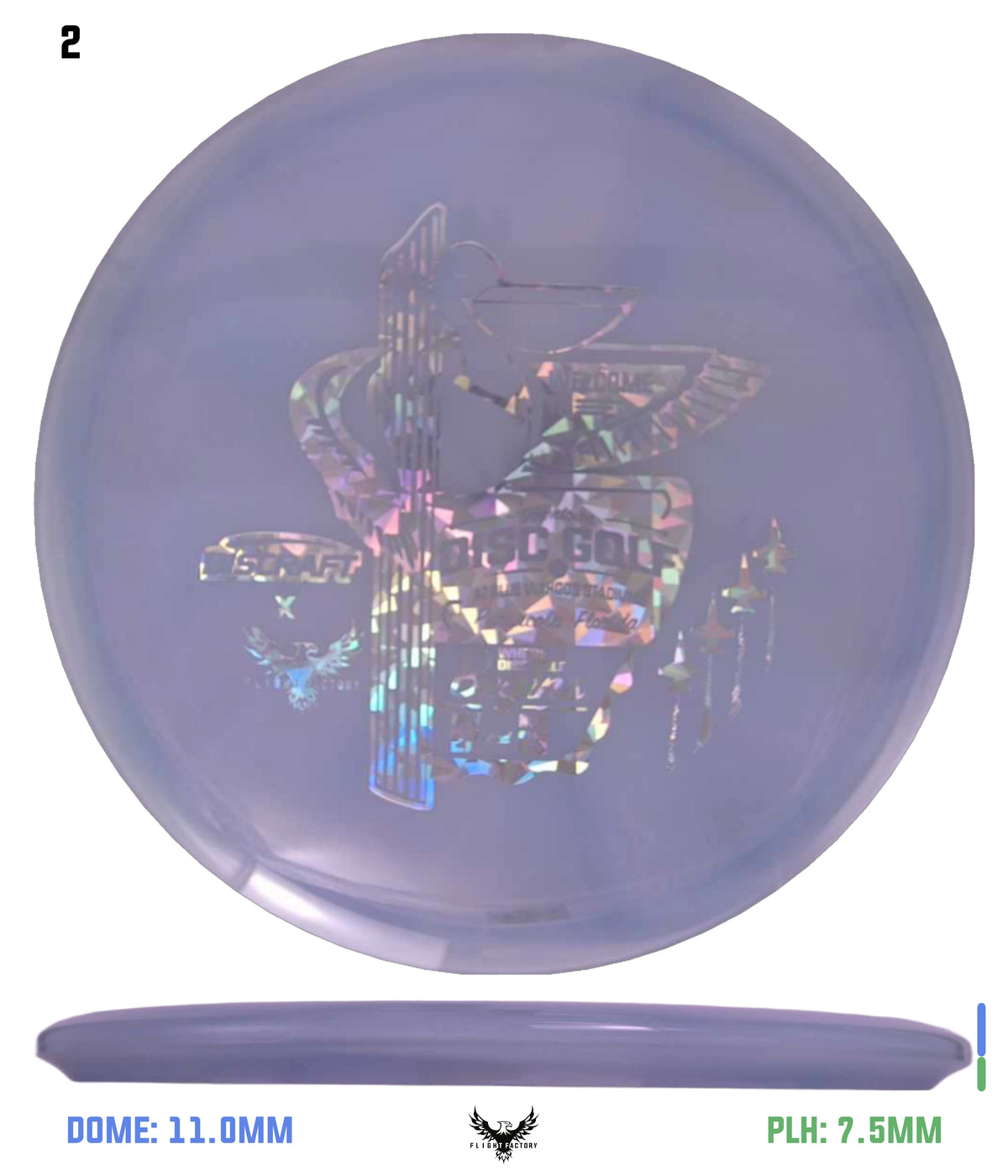 Discraft Tour Series Z Swirl Buzzz - 2025 Downtown Disc Golf Experience