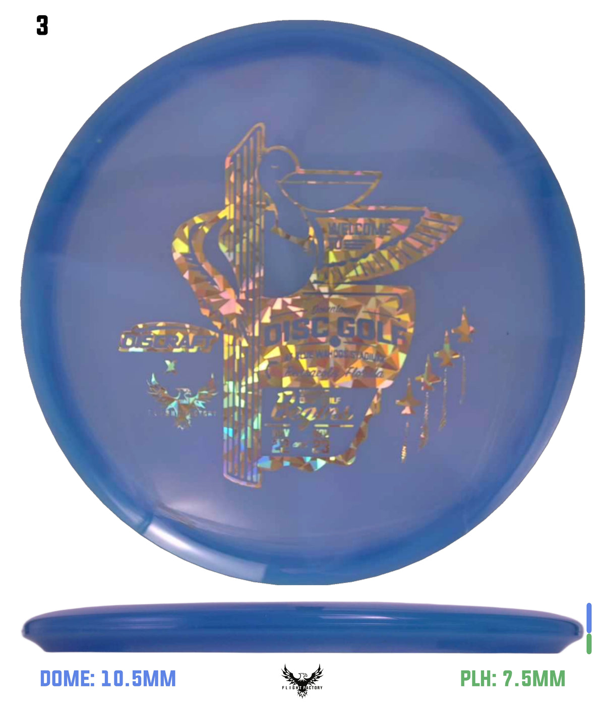 Discraft Tour Series Z Swirl Buzzz - 2025 Downtown Disc Golf Experience