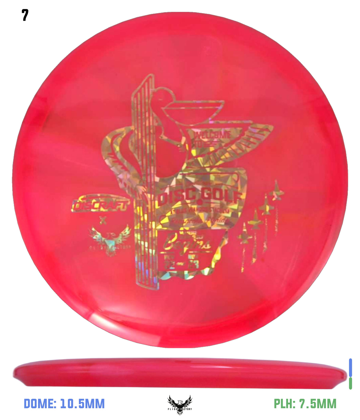 Discraft Tour Series Z Swirl Buzzz - 2025 Downtown Disc Golf Experience