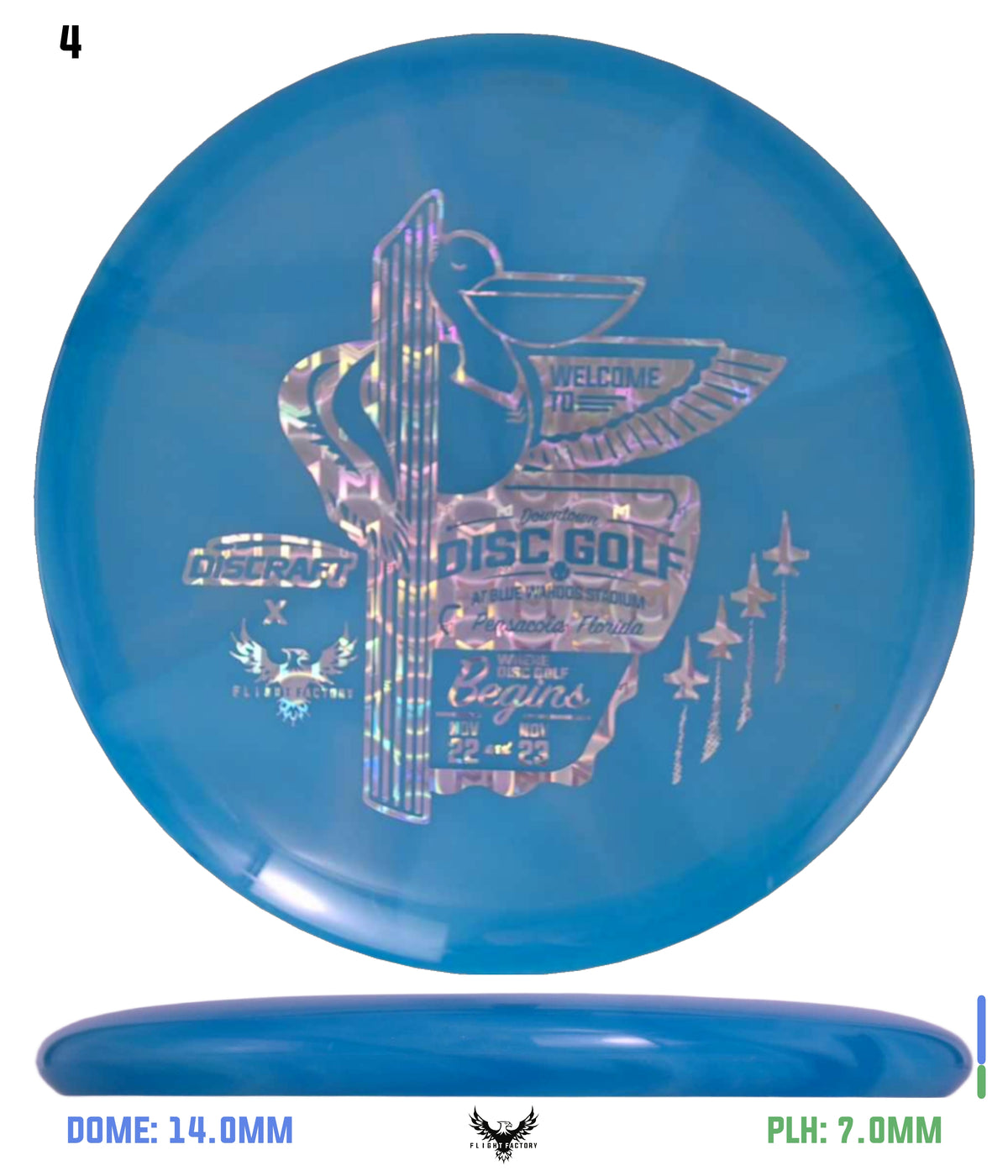 Discraft Paul McBeth Tour Series Z Swirl Luna - 2025 Downtown Disc Golf Experience