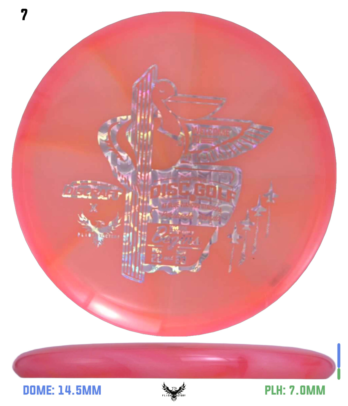 Discraft Paul McBeth Tour Series Z Swirl Luna - 2025 Downtown Disc Golf Experience