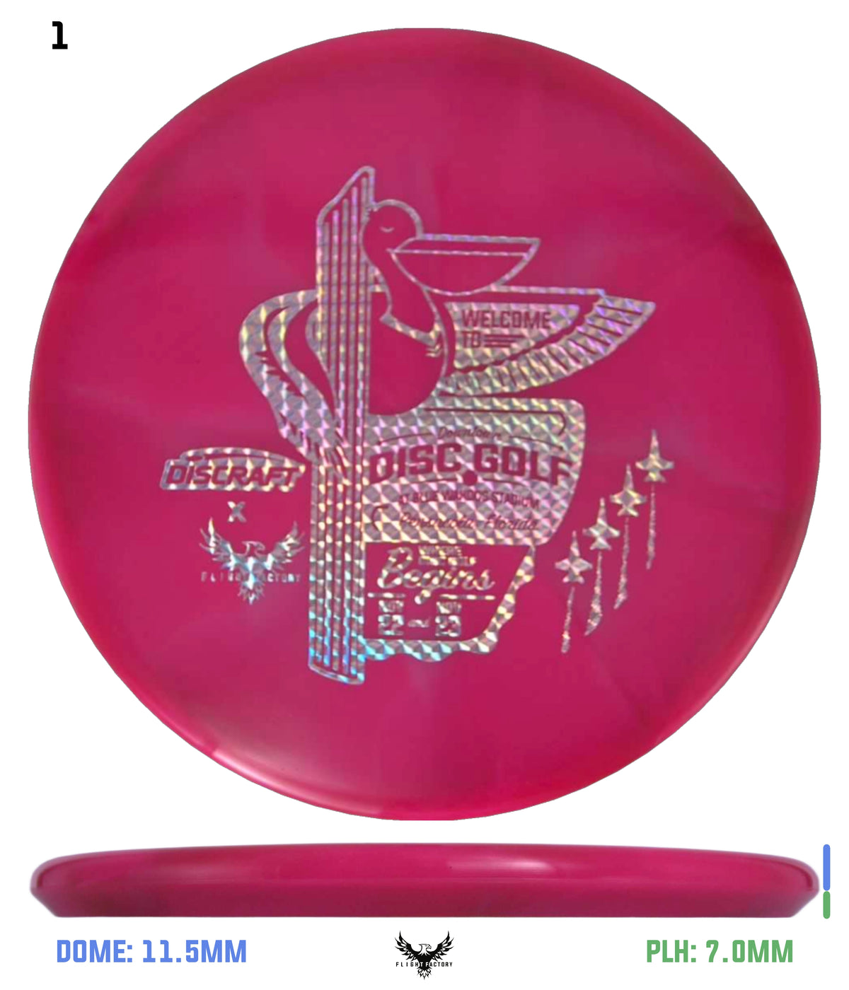 Discraft Tour Series Z Swirl Zone - 2025 Downtown Disc Golf Experience