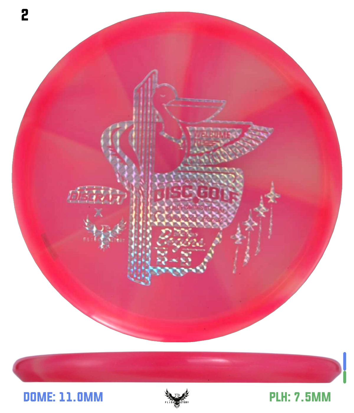 Discraft Tour Series Z Swirl Zone - 2025 Downtown Disc Golf Experience