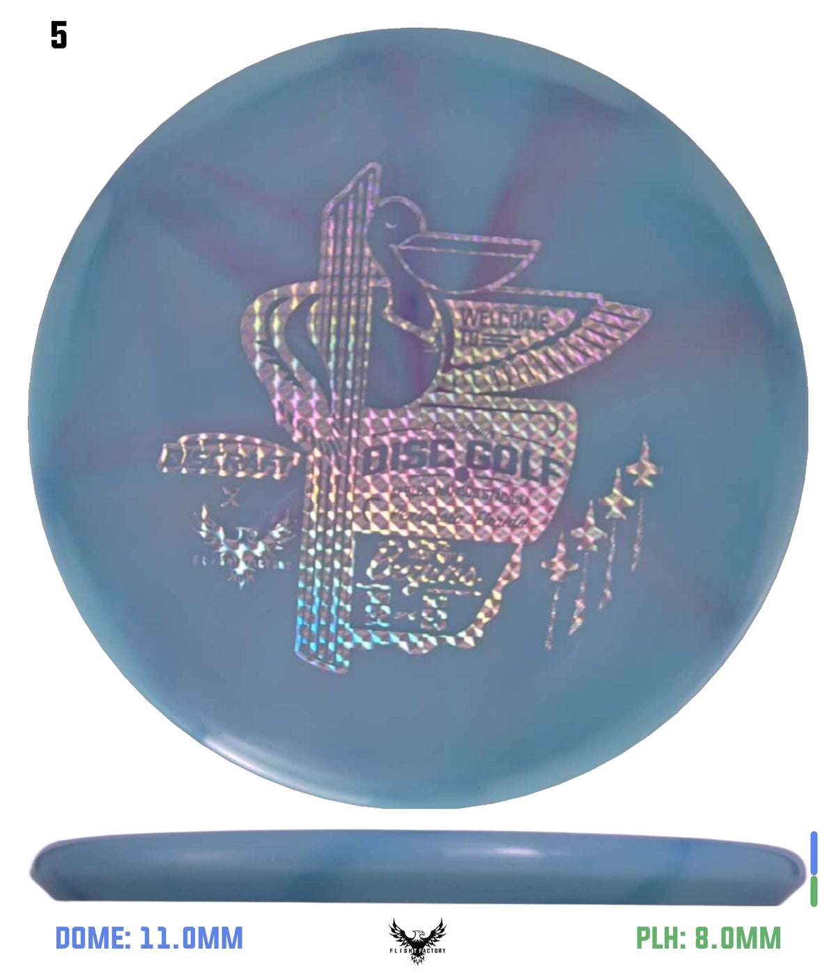 Discraft Tour Series Z Swirl Zone - 2025 Downtown Disc Golf Experience